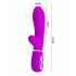 Vibratore Ricaricabile Pretty Love Thomas con Stimolazione Clitoridea (Rosa) 