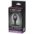 Pretty Love - dilatatore anale gonfiabile con sfera interna (nero)