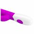 Centaurino Pretty Love - Vibratore per punto G impermeabile con stimolatore clitorideo (viola) 