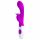 Pretty Love Butterfly Kiss - vibratore con stimolatore clitorideo a farfalla (rosa)