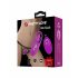 Stimolatore Clitorideo Nascosto "Love Bunny" Ricaricabile con Telecomando Wireless (Rosa) 