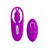 Stimolatore Clitorideo Nascosto "Love Bunny" Ricaricabile con Telecomando Wireless (Rosa) 