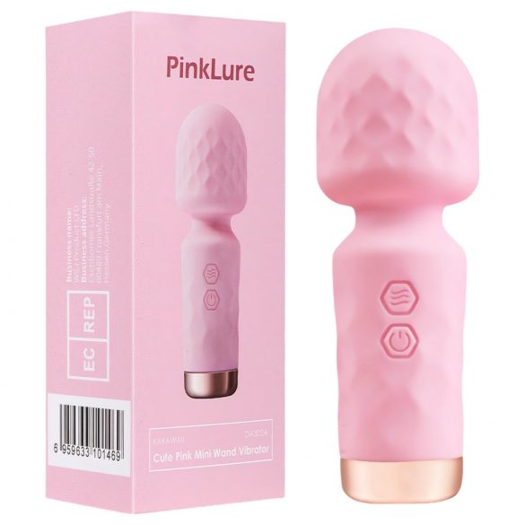 Vibratore Massaggiante Mini Ricaricabile Impermeabile (rosa) 