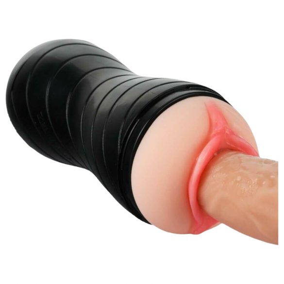 Masturbatore Uomo 2in1 con Bocca e Vagina Realistiche 