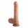 Dildo realistico con testicoli e ventosa - Dual Density 20cm (color carne) 