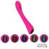 Sex HD Sunshine - vibratore G-spot ricaricabile rosa con texture scolpita