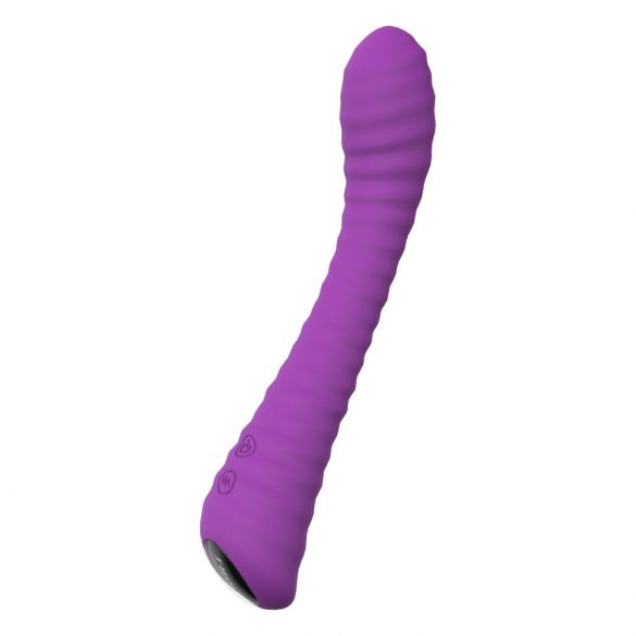 Sex HD Sunshine - Vibratore per il punto G ricaricabile e scanalato (viola) 