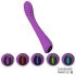 Sex HD Sunshine - vibratore G-spot ricaricabile e scanalato (viola)