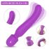 Sex HD Iris - vibratore massaggiante ricaricabile con riscaldamento a 2 motori (viola)