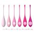 Uova Sex HD - Set di 6 palline kegel (rosa)