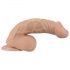 Lovetoy Real Extreme - Dildo con ventosa e testicoli - 23 cm (natura)