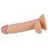 Lovetoy Real Extreme - Dildo realistico con testicoli, 19cm (naturale)