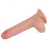 Lovetoy Nature Cock - Dildo realistico a doppio strato - 18cm (naturale)