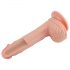 Lovetoy Nature Cock - dildo realistico con base a ventosa - 21 cm (naturale)