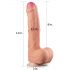 Lovetoy Nature Cock - Dildo realistico a doppio strato 28 cm (naturale)