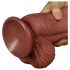 Lovetoy - Dildo realistico a doppio strato - 26cm (naturale)