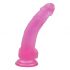 Lovetoy Jelly Studs - dildo realistico con base - 20cm (rosa)