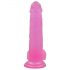 Lovetoy Jelly Studs - Dildo realistico con base - 20 cm (rosa)