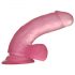 Lovetoy Jelly Studs - Dildo realistico con base - 15cm (rosa)