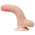 Lovetoy Sliding-Skin - Dildo a doppio strato 18cm (naturale)