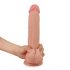 Dildo Realistico a Doppio Strato con Ventosa - Lovetoy Sliding-Skin 23cm (Naturale) 