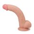 Dildo Realistico a Doppio Strato con Ventosa - Lovetoy Sliding-Skin 23cm (Naturale) 