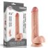 Dildo Realistico a Doppio Strato con Ventosa - Lovetoy Sliding-Skin 23cm (Naturale) 