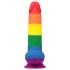 Lovetoy Prider - Dildo realistico con testicoli - 20cm (arcobaleno)