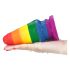 Lovetoy Prider - Dildo dilatatore anale - 15 cm (arcobaleno)