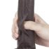 Dildo Realistico a Doppio Strato con Ventosa - Lovetoy Sliding-Skin - 23cm (Marrone) 