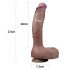 Lovetoy Nature Cock - dildo realistico a doppio strato - 26 cm (naturale)