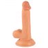 Mr. Rude - Dildo realistico con ventosa e testicoli - 17cm (naturale)