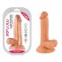 Signor Delicato - Dildo Adesivo con Testicoli e Ultra-realistic - 17cm (Naturale) 