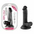 Signor Gentile - Dildo realistico con ventosa e testicoli - 17cm (nero) 