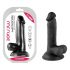 Signor Gentile - Dildo realistico con ventosa e testicoli - 17cm (nero) 