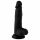 Mr. Rude - Dildo realistico con ventosa e testicoli - 19cm (nero)