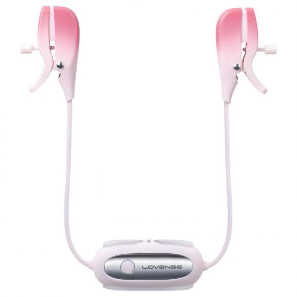 LOVENSE Gemini - mollette vibranti intelligenti per capezzoli (rosa)