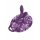 Bouncy Bliss Classic - cuscino vibrante gonfiabile (viola)