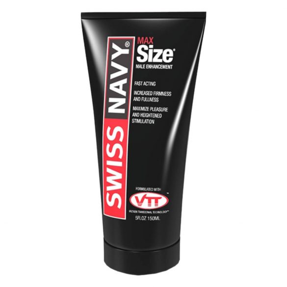 Crema Stimolante Swiss Navy MAX Size per Uomini (150ml) 