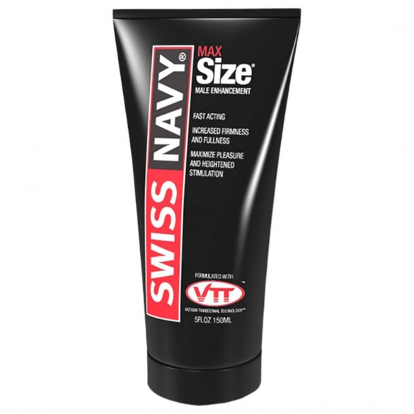 Crema Stimolante Swiss Navy MAX Size per Uomini (150ml) 