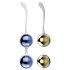 Set di Sfere Kegel Nalone Yany Love - Variabile e Ponderato (Blu-Oro) 