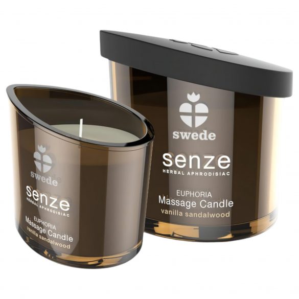 Swede Senze - candela da massaggio - vaniglia, sandalo (50ml) 