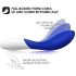 Vibratore G-Punto LELO Mona Wave Impermeabile (blu) 