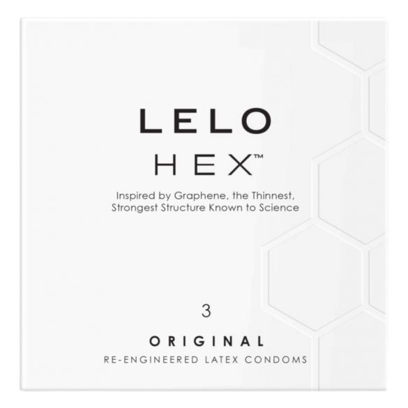 Preservativi LELO HEX - Lusso e innovazione (pacchetto da 3) 