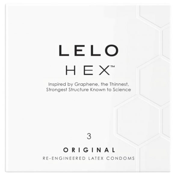 LELO Hex Original - preservativo di lusso (3 pz)