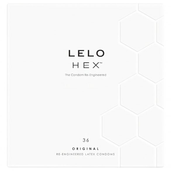 Preservativi di Lusso LELO HEX Original, Confezione da 36 