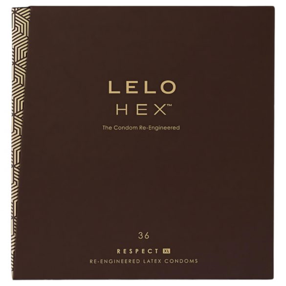 LELO Hex Respect XL - preservativi extra lusso (36 pz)