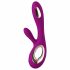 Vibratore LELO Soraya Wave - Ricaricabile con Stimolatore Clitorideo e Movimento Ondulatorio (Viola) 