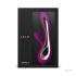 LELO Soraya 2 - Vibratore ricaricabile e impermeabile con stimolatore clitorideo (viola) 