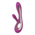 LELO Soraya 2 - Vibratore ricaricabile e impermeabile con stimolatore clitorideo (viola) 